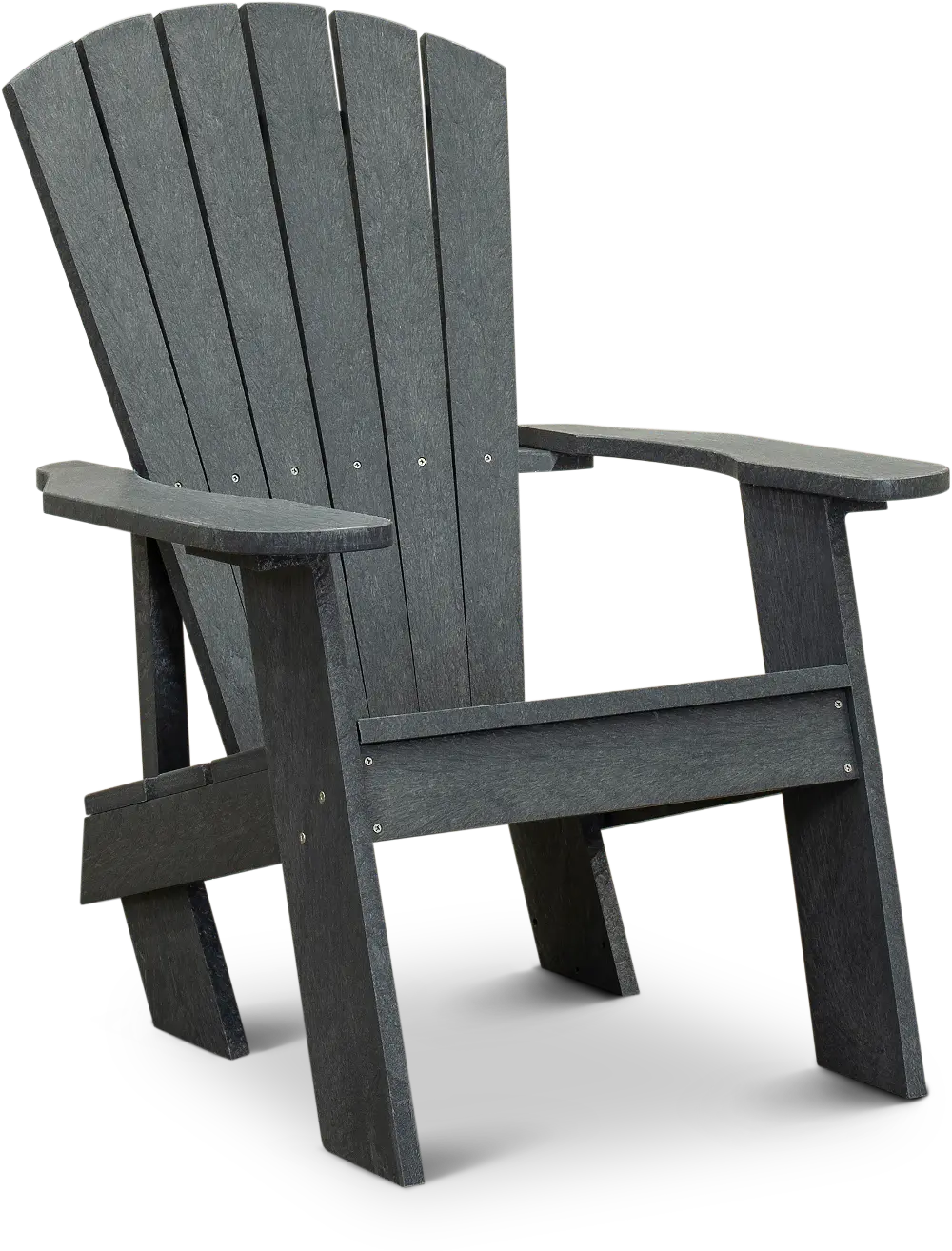 Captiva Gray Outdoor Patio Adirondack Chair-1