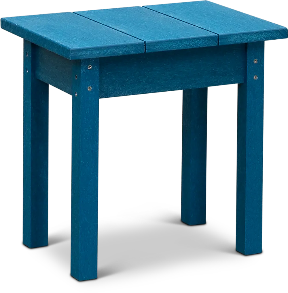 Cobalt Blue Outdoor Patio Side Table - Captiva-1