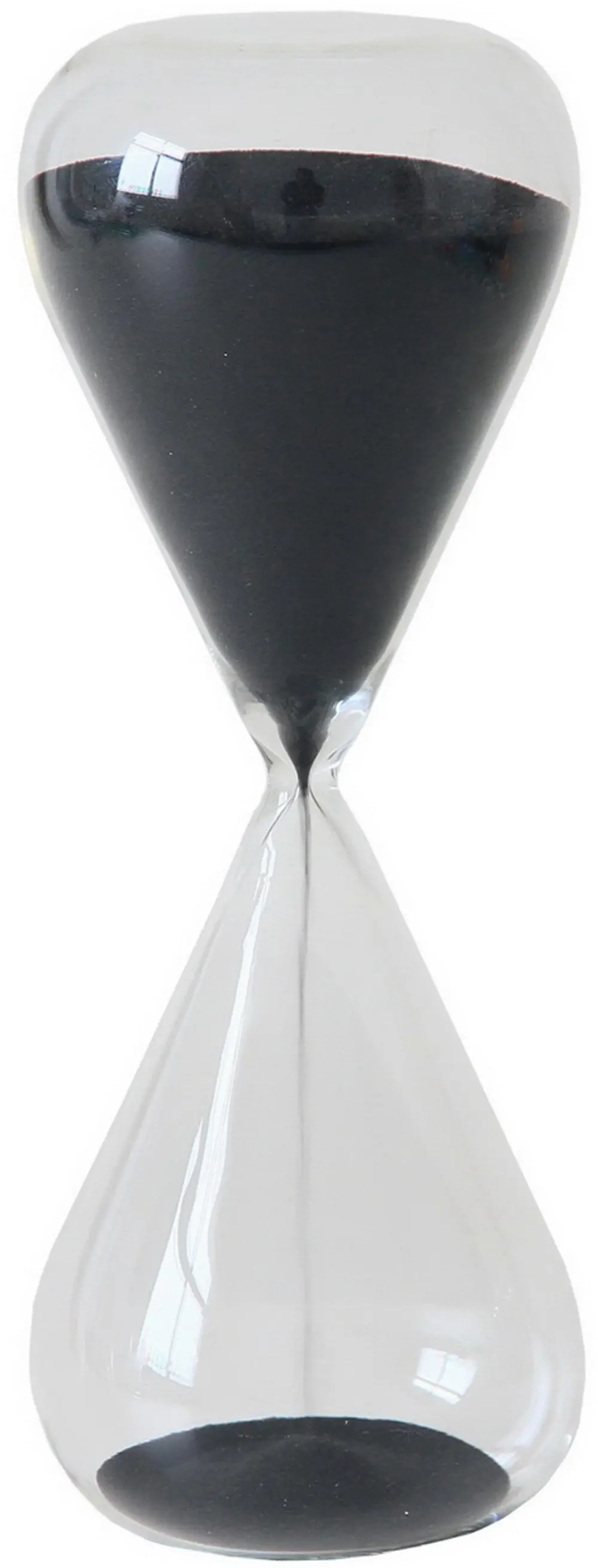 Hourglass and Black Sand 30 Minute Timer-1