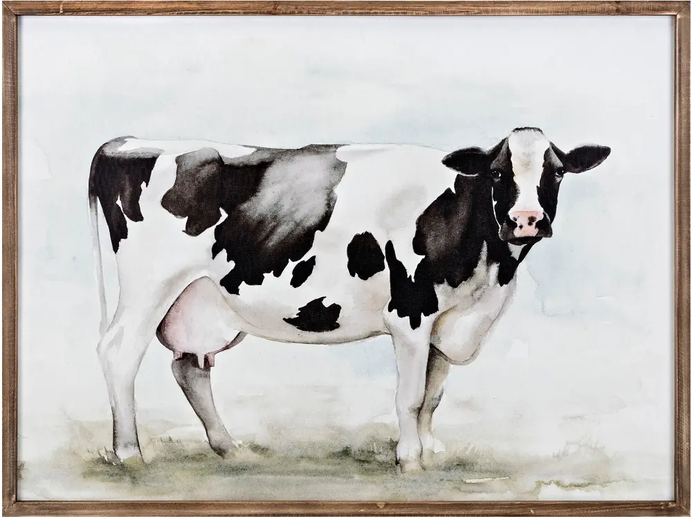 Mildred Cow Framed Wall Art-1