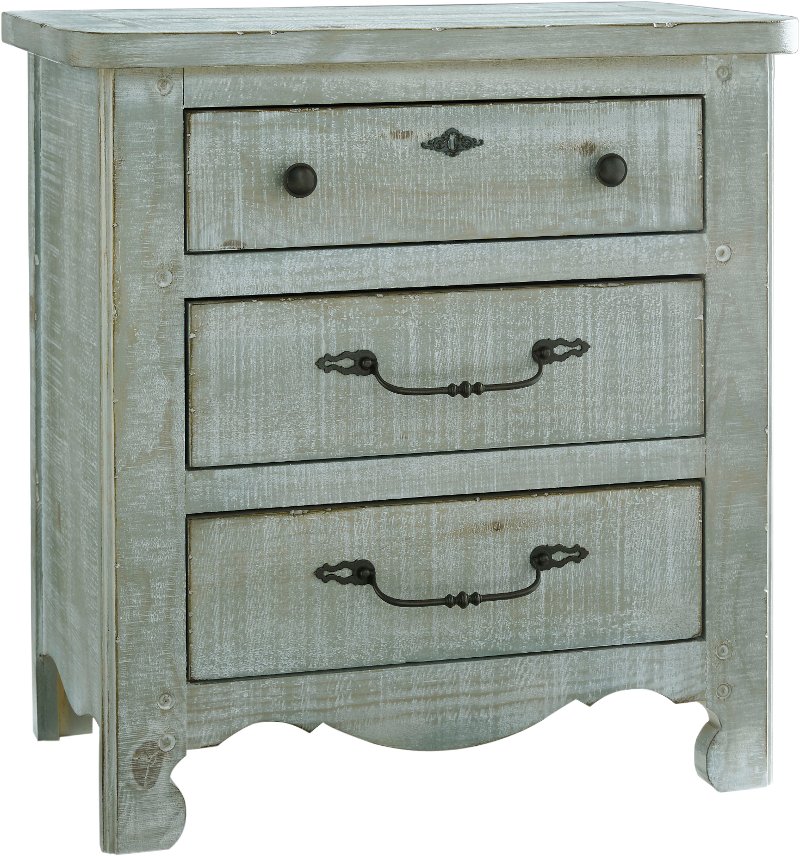 Traditional Farmhouse Mint Pine Nightstand Chatsworth Rc Willey Traditional Farmhouse Mint Pine Nightstand Chatsworth Rc Willey Furniture