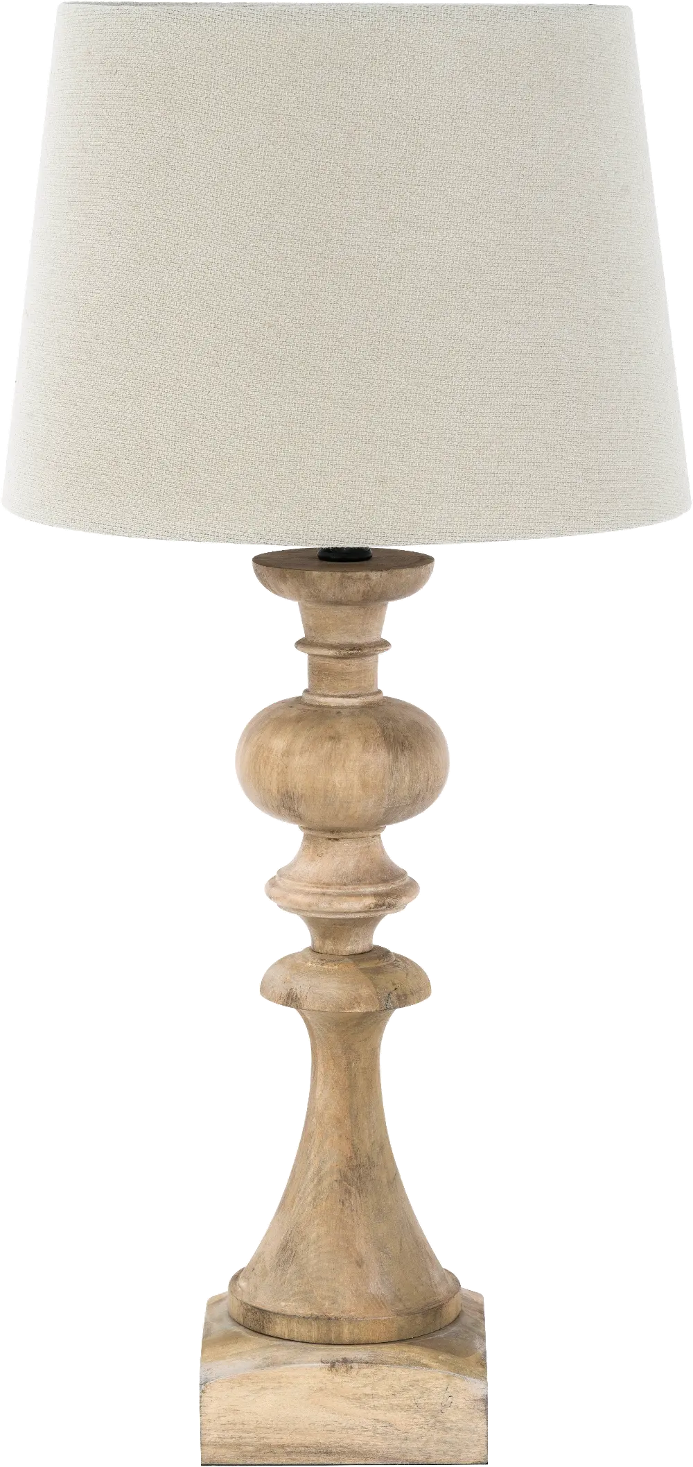 Magnolia Home Furniture Wood Primitive Table Lamp-1