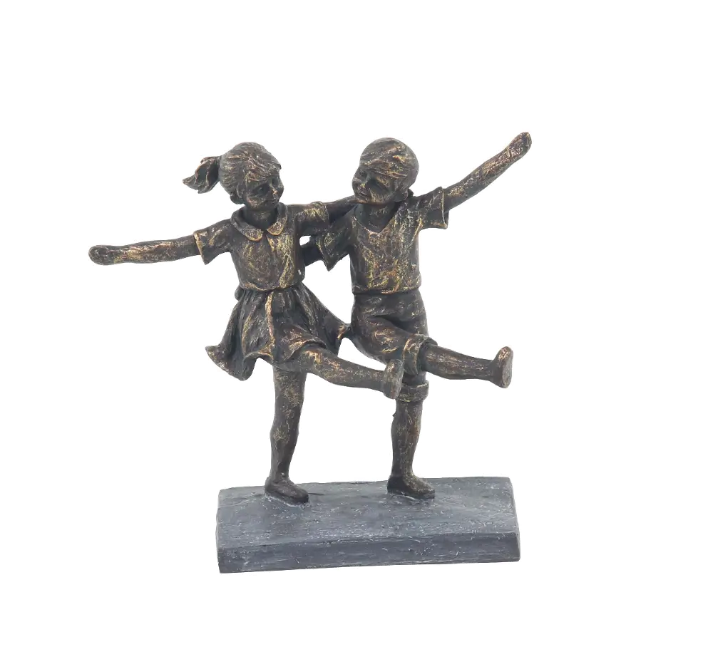 Two Dancing Girls Sculpture-1