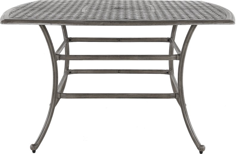 Cast Metal Bar Height Patio Table, Patio Furniture Bar Height