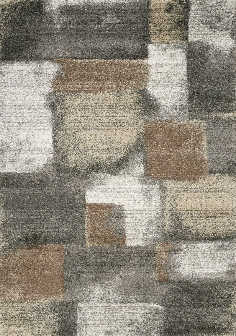 5 x 8 Medium Stonework Gray and Brown Area Rug - Breeze | RC Willey ...