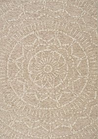 8 X 11 Large Beige And Cream Indoor Outdoor Area Rug Vista Rc Beige And Cream Indoor Outdoor Area Rug