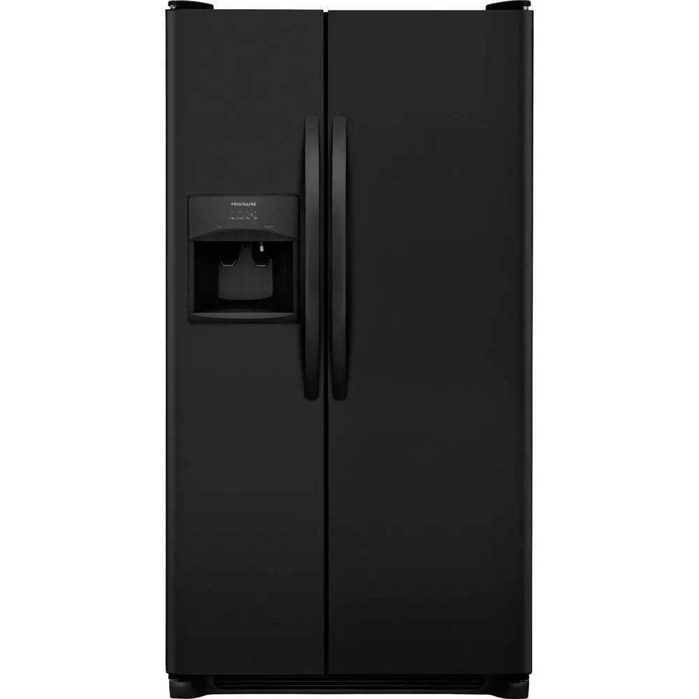 FFSS2315TE Frigidaire Side-by-Side Refrigerator - 33 Inch Black -1