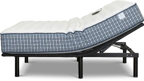 MotoSleep XSF350MSA Split King Adjustable Base with Massage