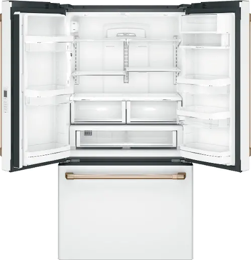 GE Profile 23.1-cu ft Counter-depth French Door Refrigerator with