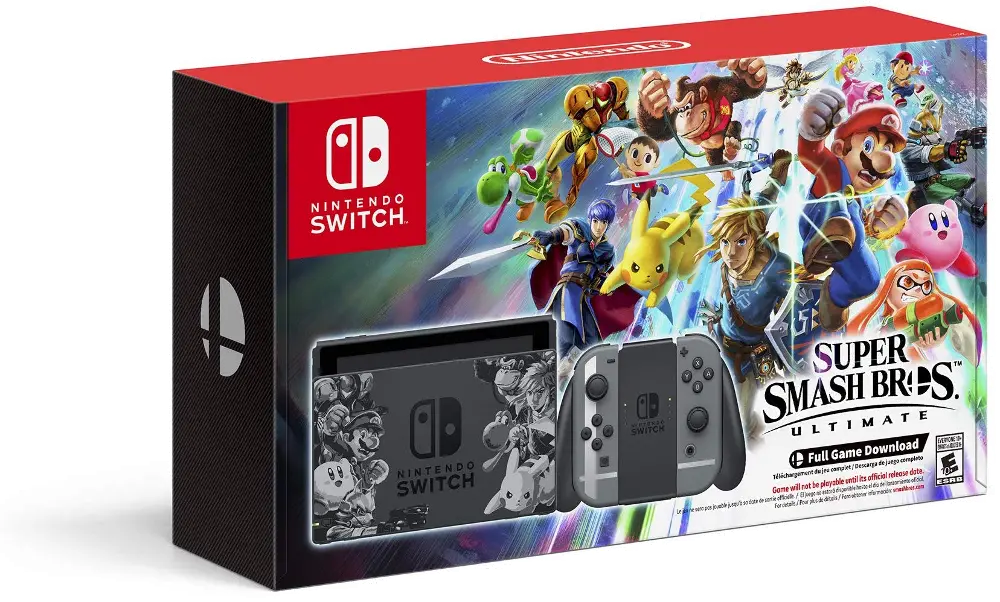 SWI HACSKAELE Nintendo Switch Super Smash Bros. Ultimate Bundle-1