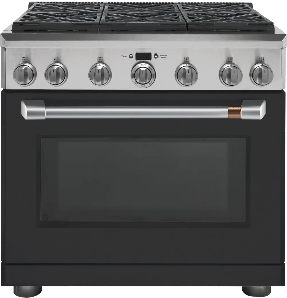 CGY366P3MD1 Cafe 36 inch All Gas Professional Range with 6 Burners (Natural Gas)-1