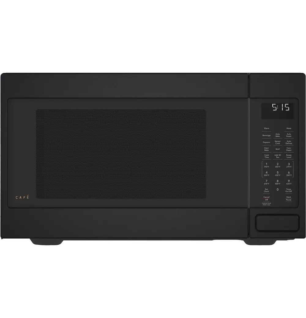 CEB515P3MDS Cafe Countertop Microwave - Matte Black-1