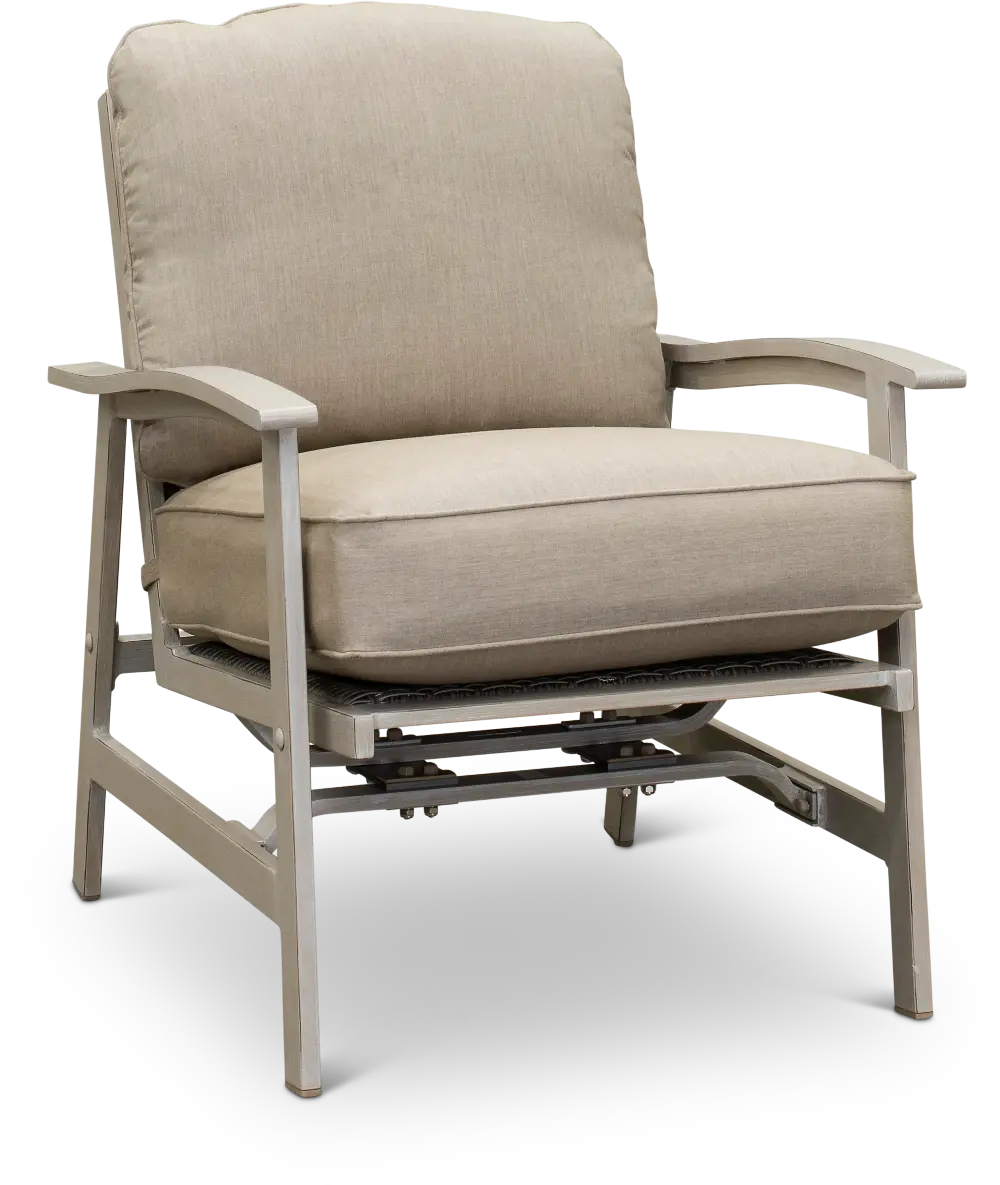 AGV09620P02/MOTCHAIR Sunbrella White Washed Patio Motion Chair - Lake House-1