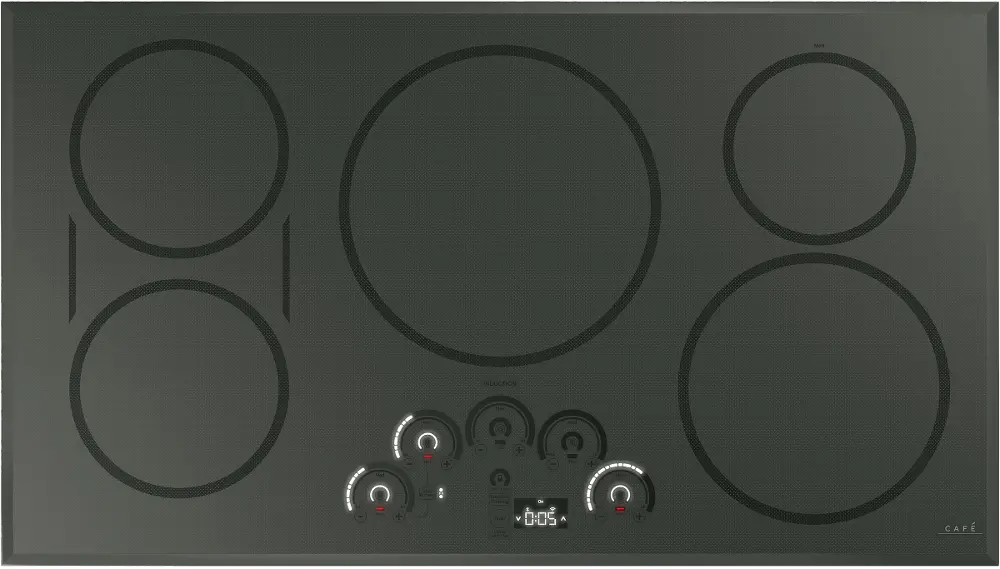 CHP95362MSS Cafe 36 inch Induction Cooktop - Black-1