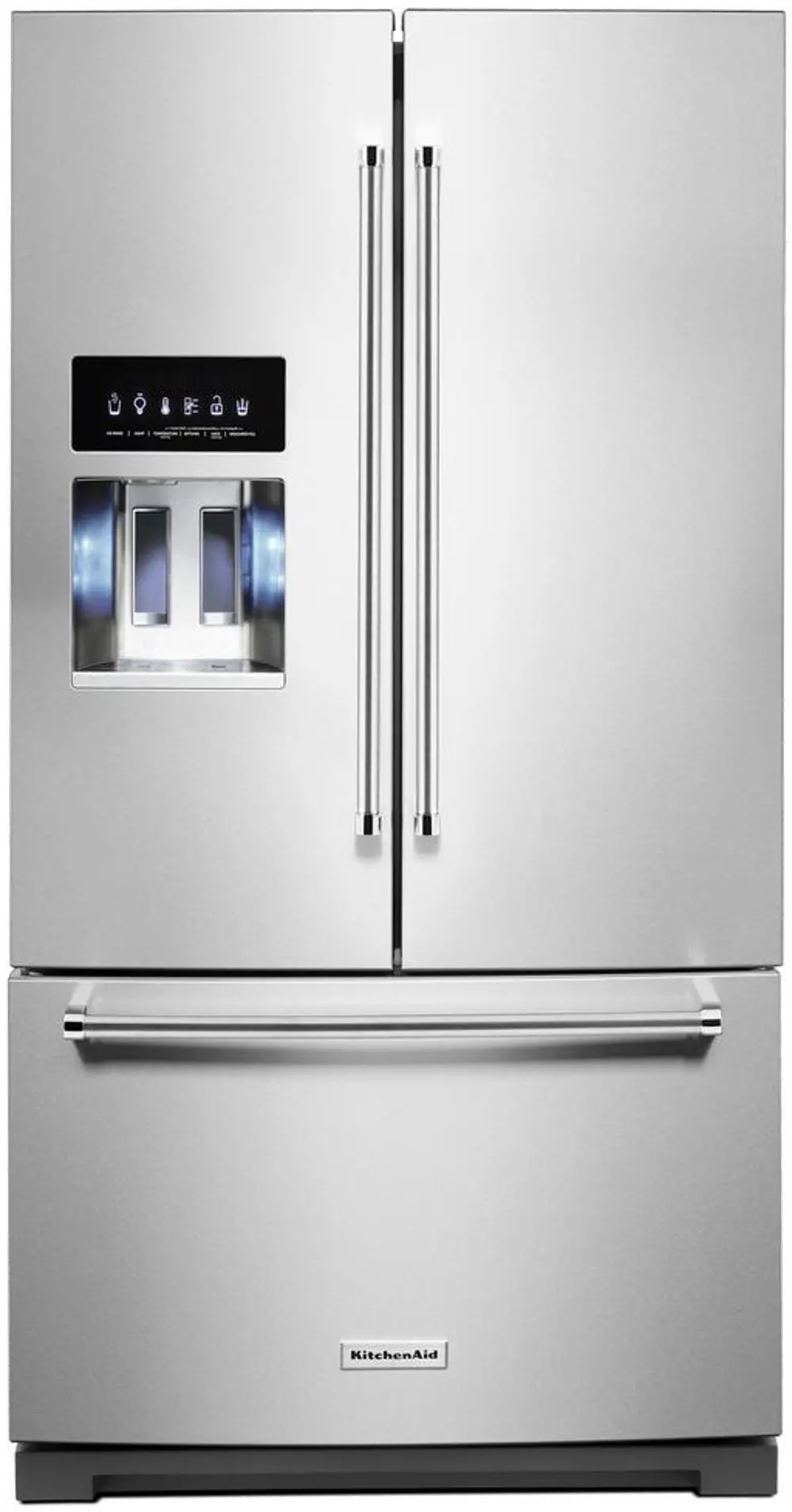 KRFF507HPS KitchenAid 26.8 cu ft French Door Refrigerator - Stainless Steel-1
