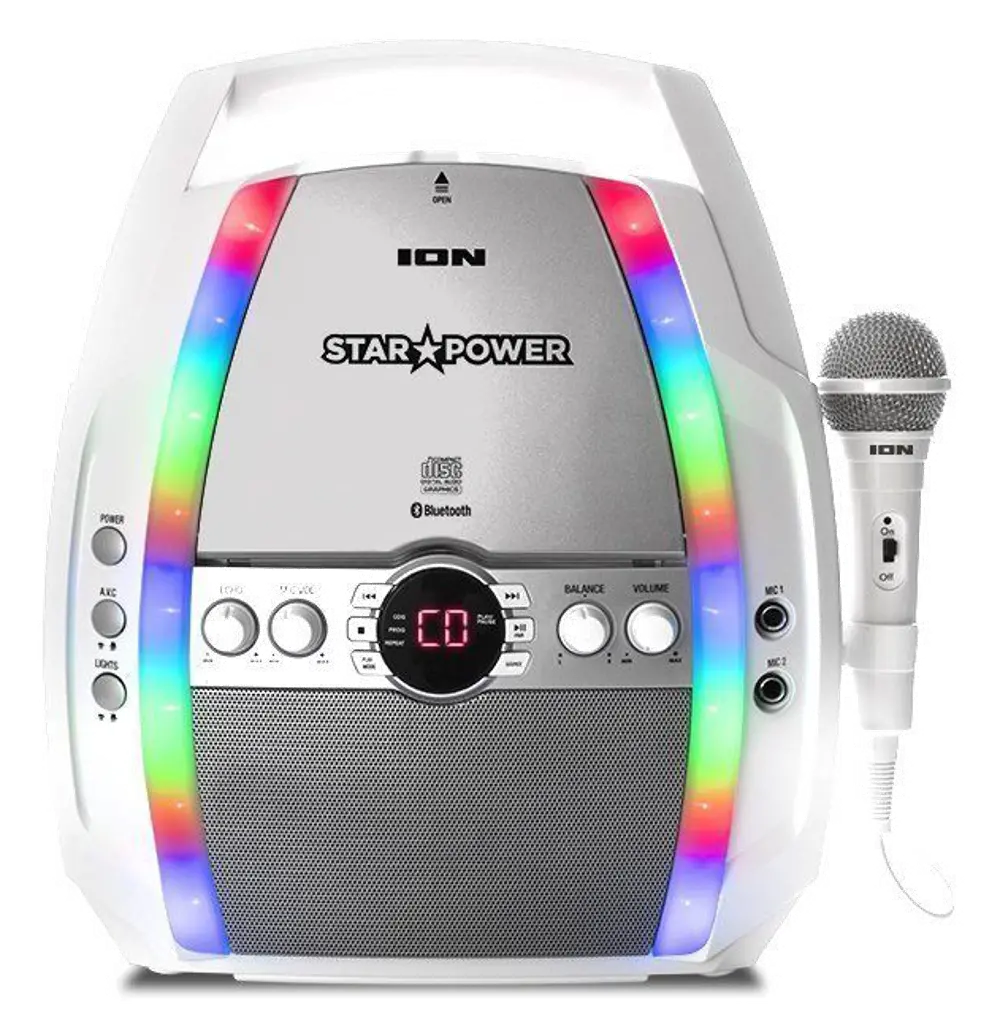 ISP70 STAR POWER KARAOKE Ion Audio Star Power Portable Karaoke System -1