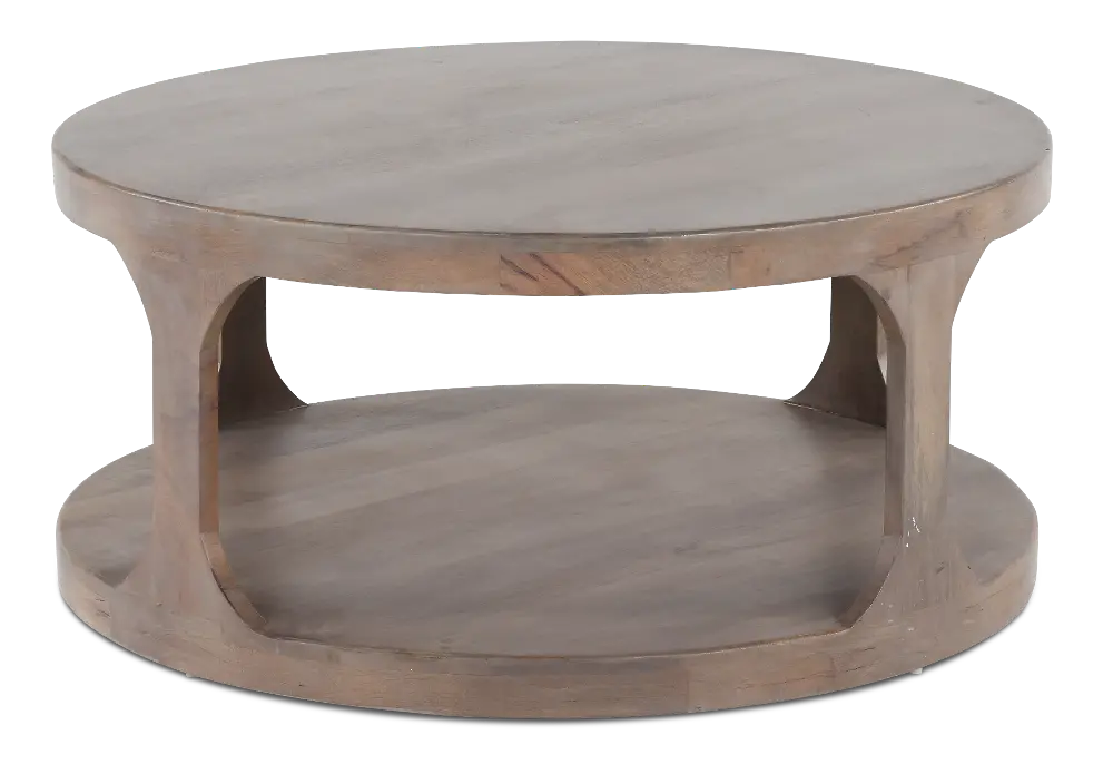 Mabel Misty Ash Round Coffee Table-1