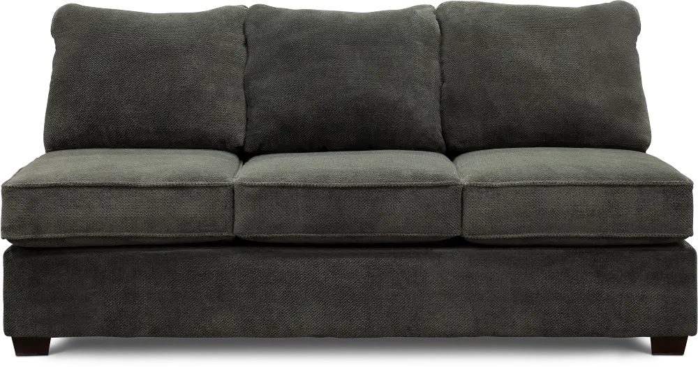 Autumn Gray Armless Sofa-1