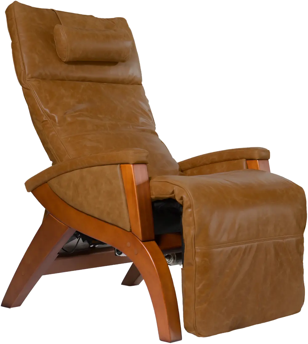SV-630-80 Caramel Brown Leather Zero Gravity Massage Chair - Svago-1