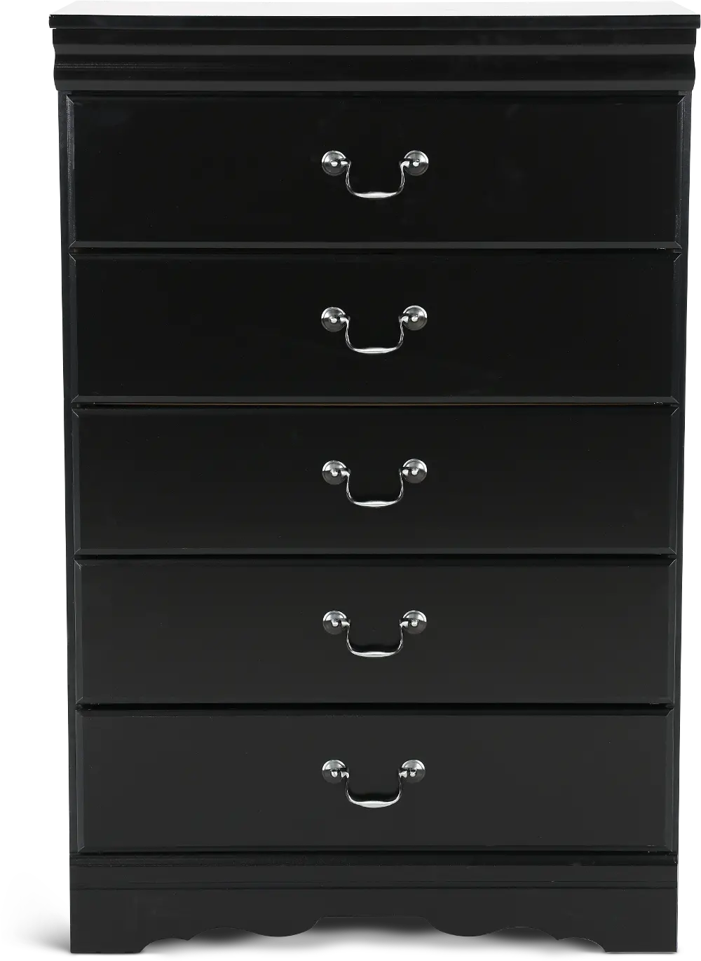 Huey Vineyard Black Chest of Drawers-1
