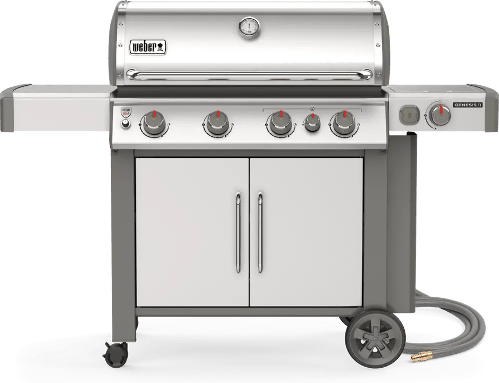 67006001,G2,S435,S/S Weber Genesis II S-435 Natural Gas Grill Stainless Steel-1