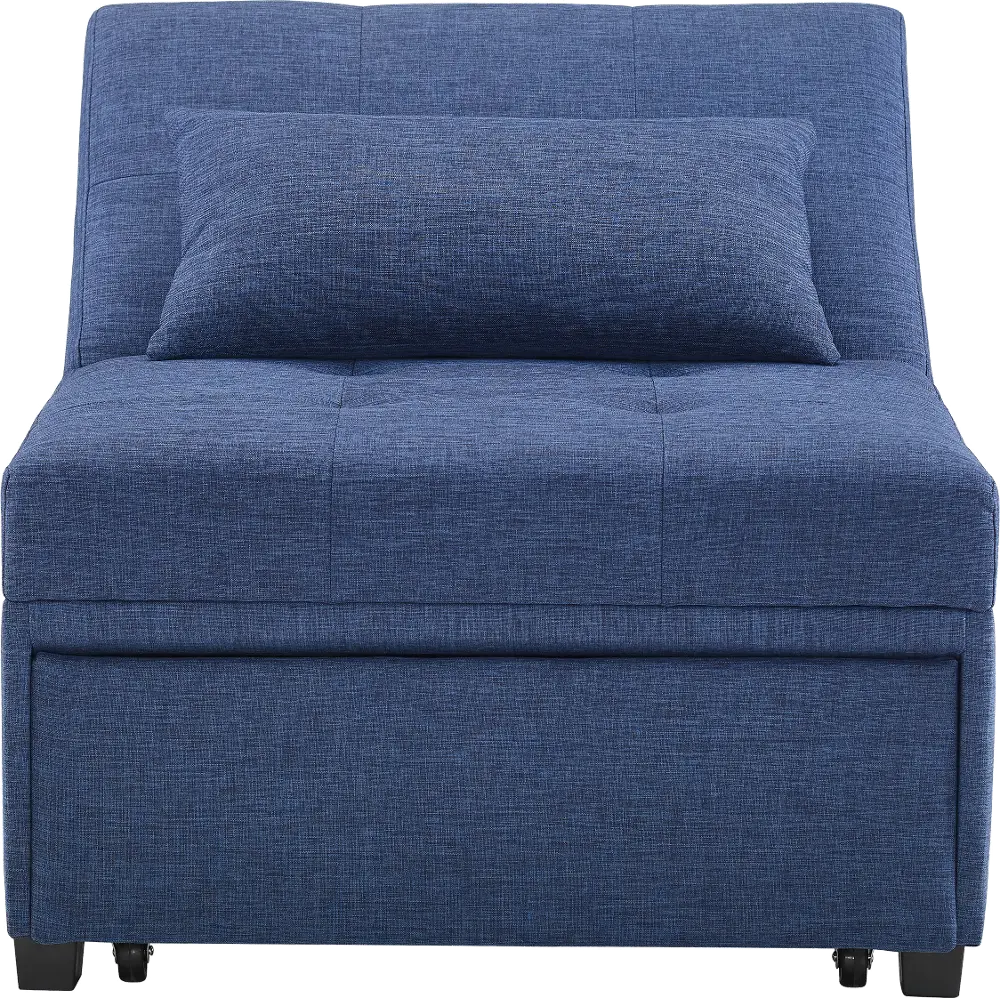 Contemporary Blue Teen Dozer Chair-1
