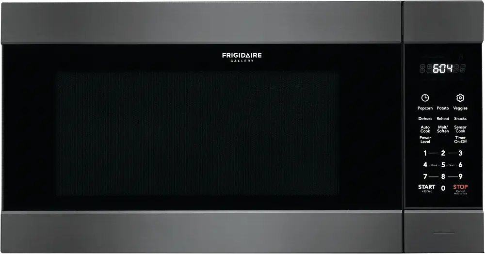 FGMO226NUD Frigidaire Gallery 24 Inch Countertop Microwave - 2.2 Cu. Ft., Black Stainless Steel-1