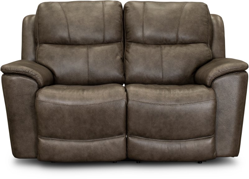 Sable Brown Leather Match Power, Oaklyn Leather Sofa With Power Recliners Reviews