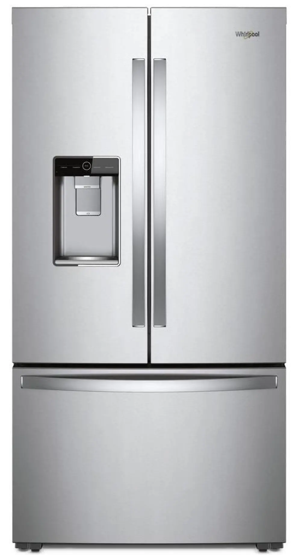 WRF954CIHZ Whirlpool Counter Depth French Door Refrigerator - 23.8 cu. ft., 36 Inch Stainless Steel-1