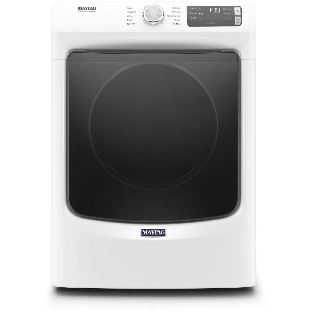 MGD5630HW Maytag Gas Dryer with Quick Dry cycle and Extra Power - White-1