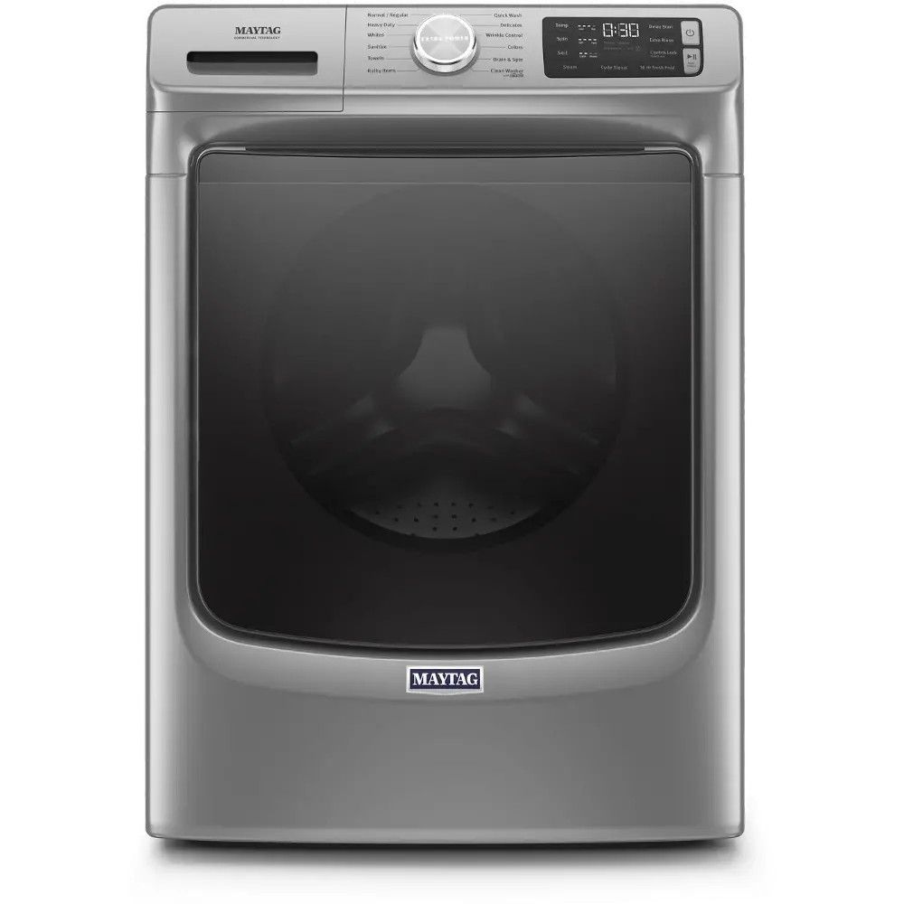 MHW6630HC Maytag Front Load Washer with 16-Hr Fresh Hold - Metallic Slate-1