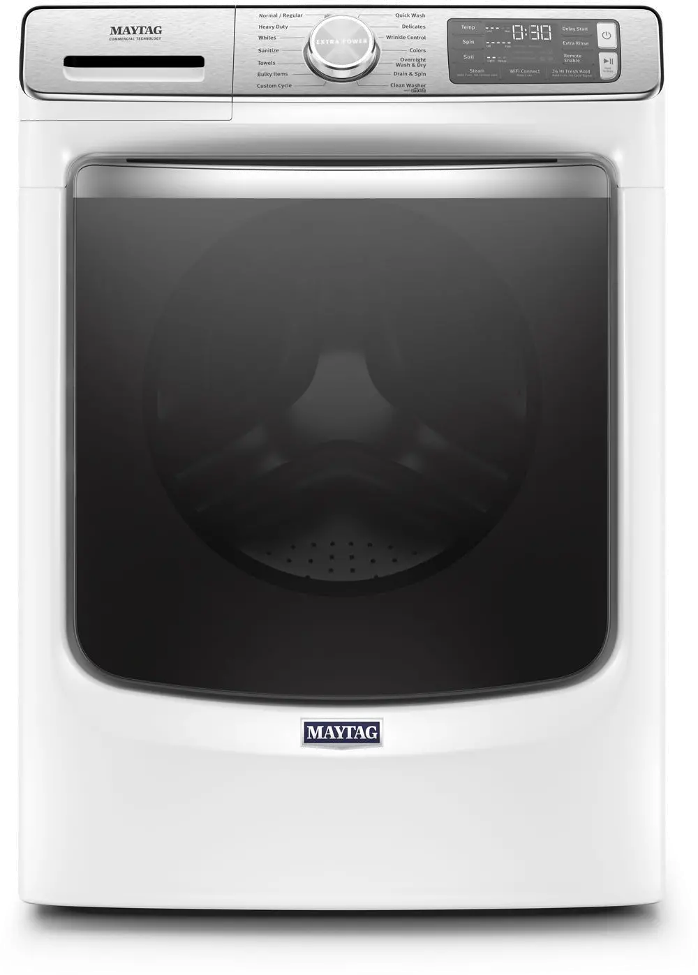 MHW8630HW Maytag Smart Front Load Washer with Extra Power  - 5.0 cu. ft.-1