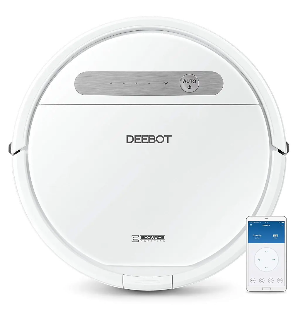 OZMO610 Ecovacs DEEBOT OZMO610 Robot Vacuum and Mopping System-1