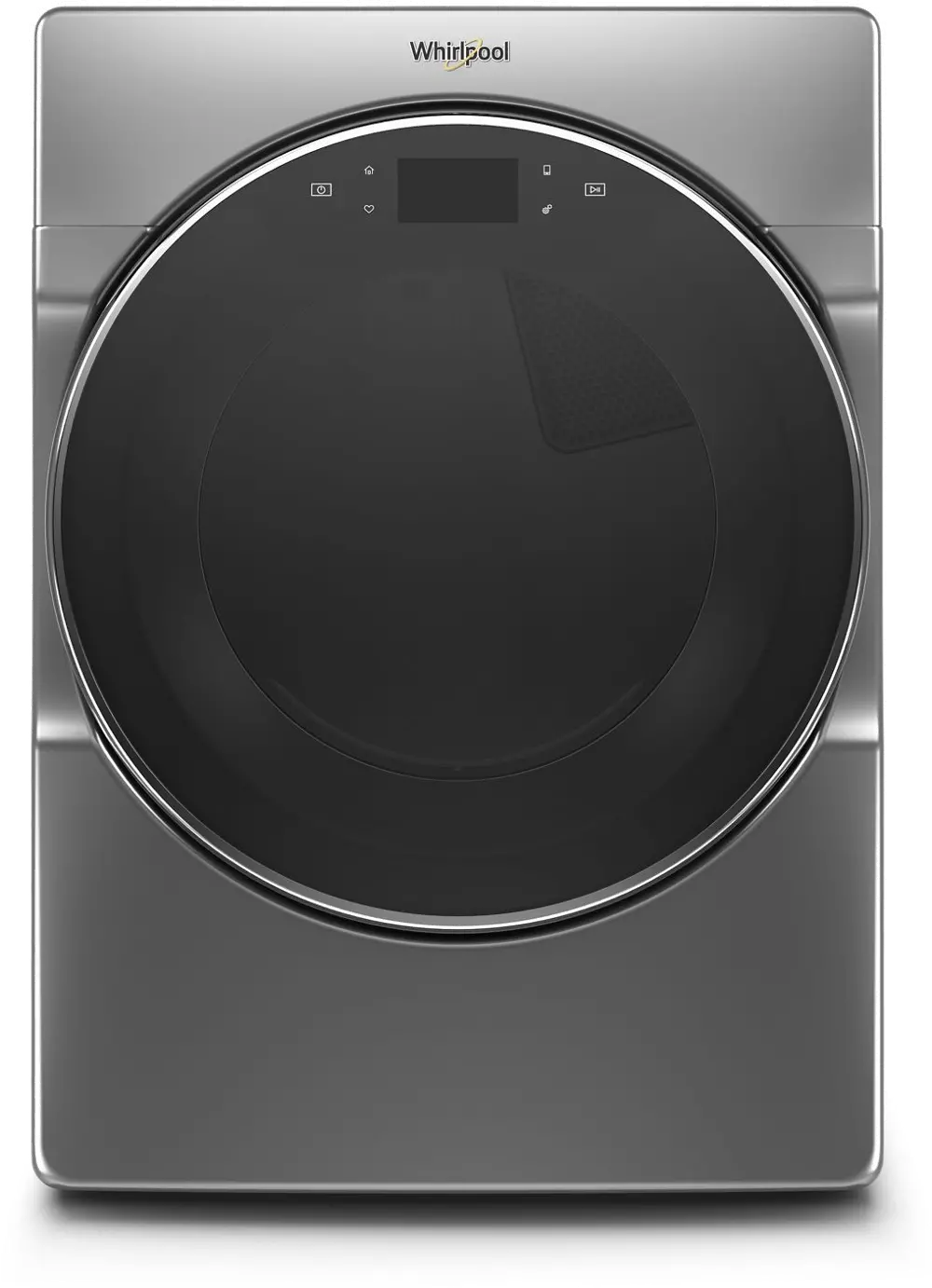 WED9620HC Whirlpool 7.4 cu. ft. Smart Front Load Electric Dryer - Chrome-1