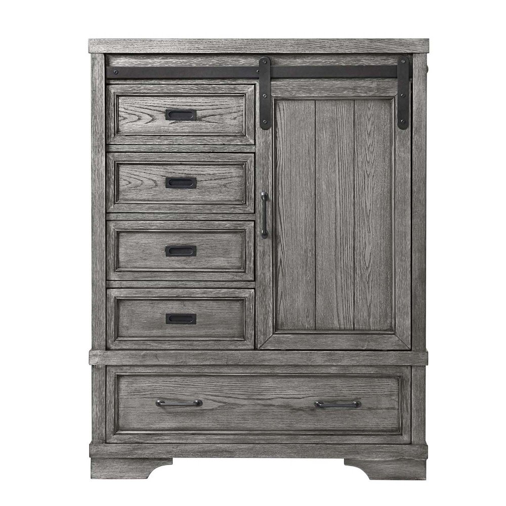 Foundry Pewter Gray Chifforobe