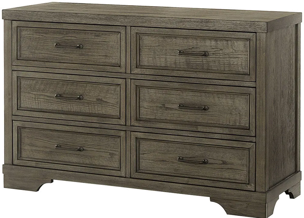 Foundry Pewter Gray Dresser-1