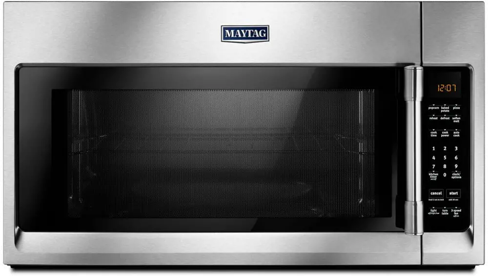 MMV4206FZ Maytag 2.0 cu. ft Over the Range Microwave Hood - Fingerprint Resistant Stainless Steel-1