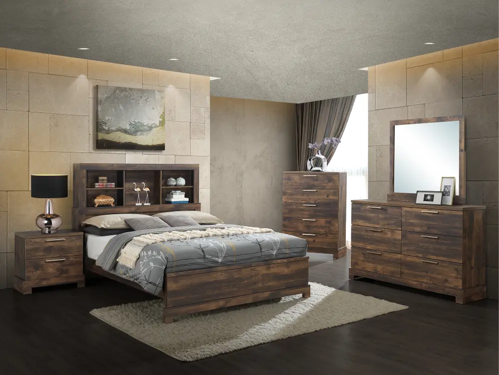 Campbell Brown 4 Piece Queen Bedroom Set-1
