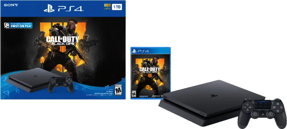 PS4 SCE 303223 Call of Duty: Black Ops 4 1TB PS4 Bundle-1