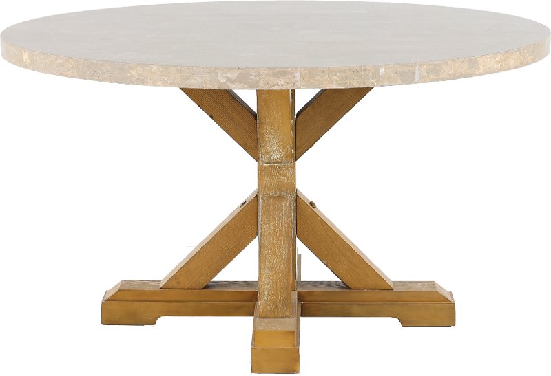 Wood Round Dining Table, Rustic Wood Dining Room Table Sets