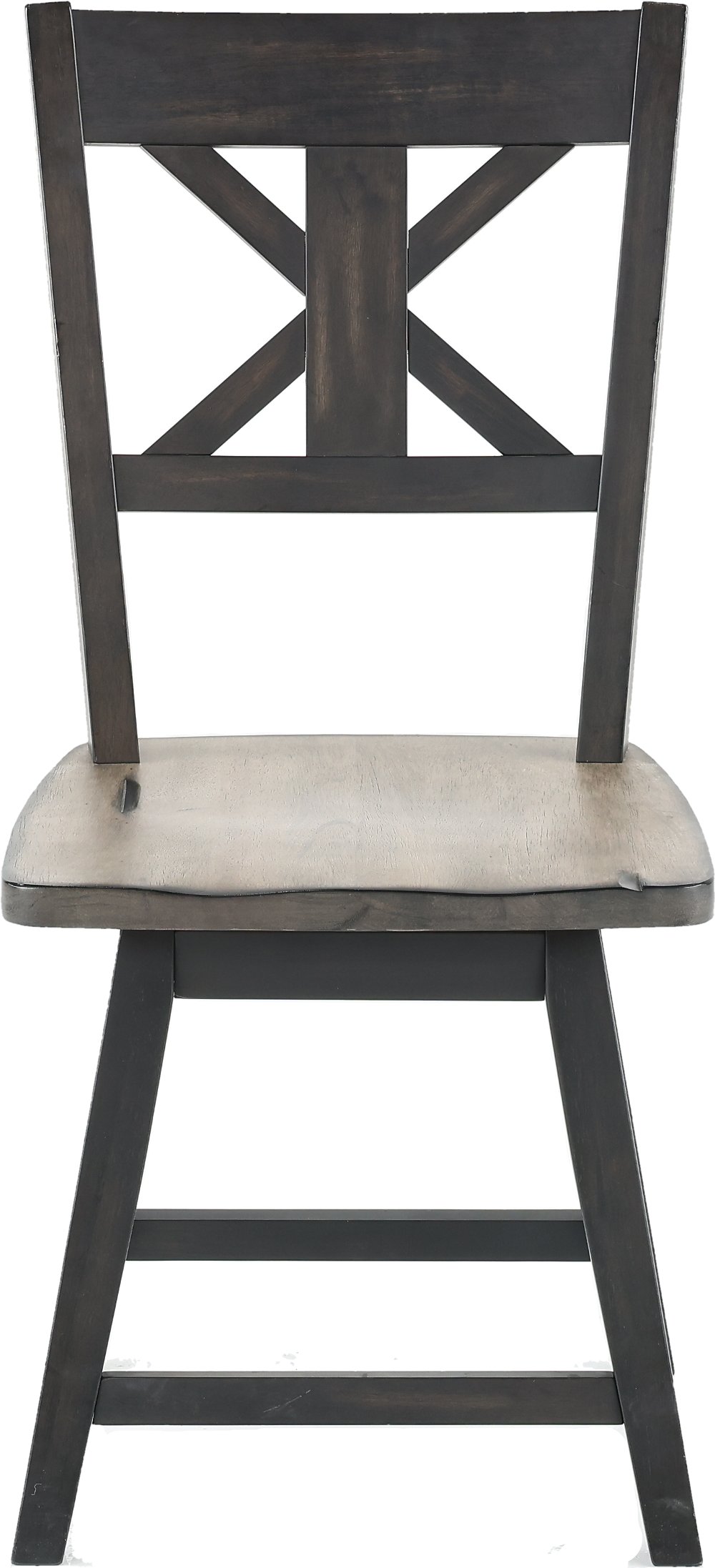 Sand and Black Swivel Dining Room Chair - Orlando