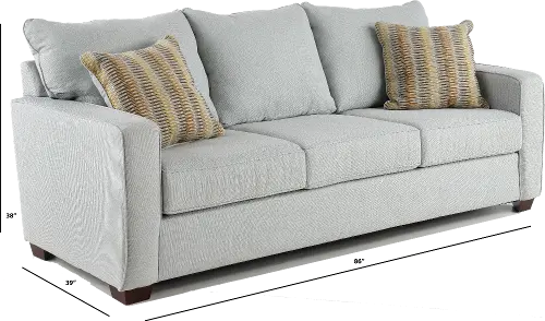 Gavin Sky Gray Sofa Bed