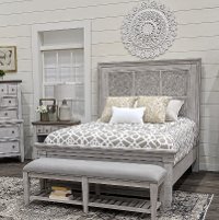 Heartland Classic Country Antique White, Antique White King Bed