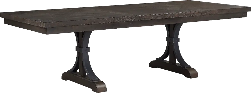 Revolution Gray Brown Dining Table-1