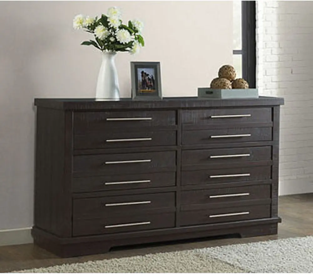 Waterfront  Espresso Brown Dresser-1