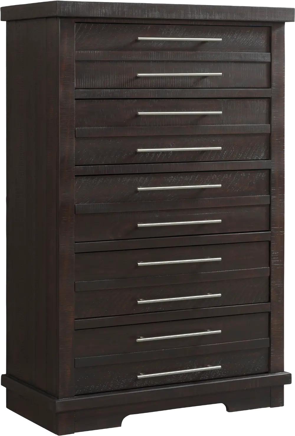 Waterfront Espresso Brown Chest of Drawers-1