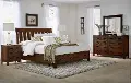 Country Roads Brown 4 Piece King Bedroom Set