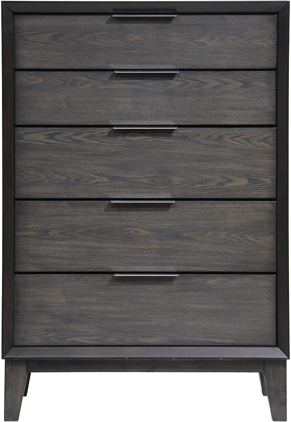 Contemporary Ash Gray Chest of Drawers - Florian-1