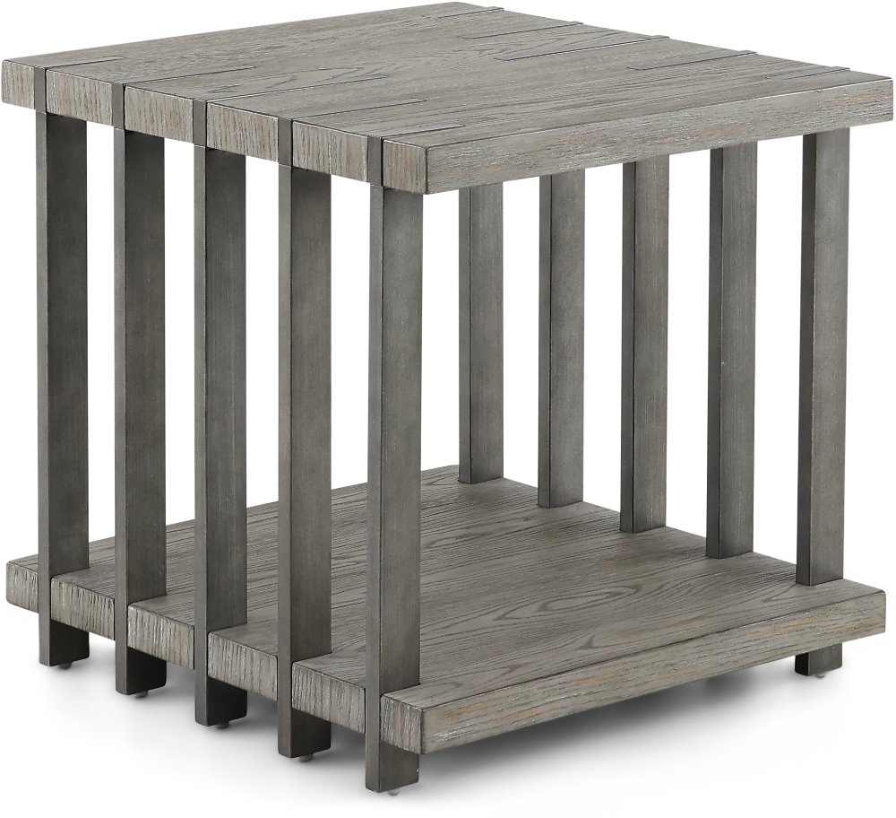 Eldridge Gray End Table