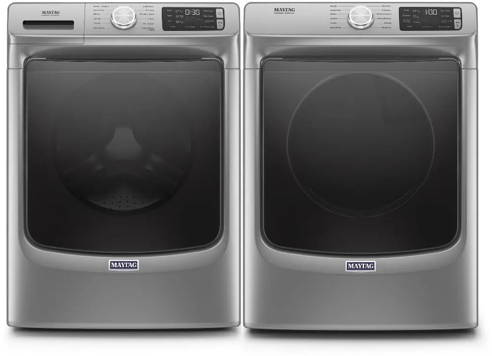 .MAT-6630-CRM-ELE-PR Maytag Electric Laundry Pair - Metallic Slate 6630-1